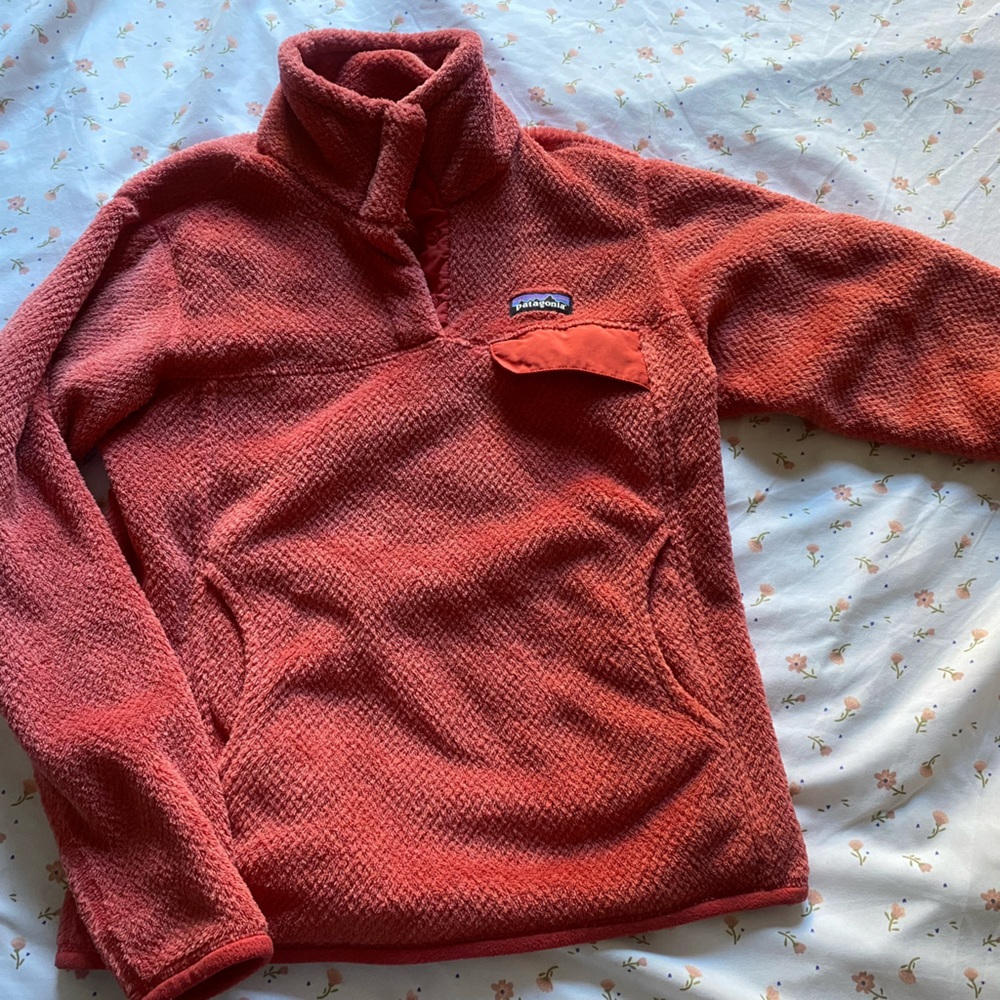 SMALL Pink Patagonia Lightweight Pullover - Women's